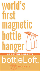 BottleLoft 2-Pack Magnetic Bottle Hangers