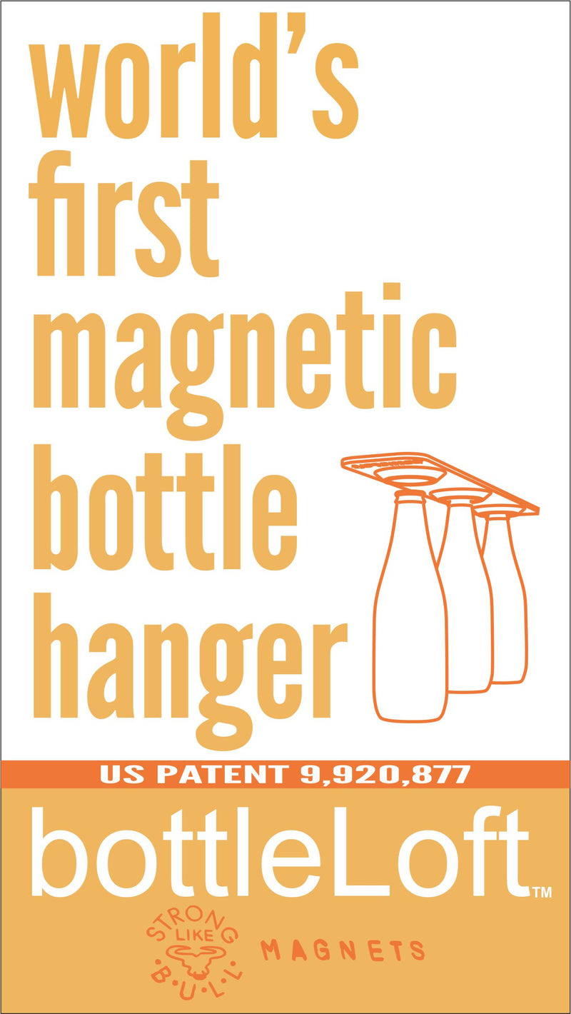 BottleLoft 2-Pack Magnetic Bottle Hangers